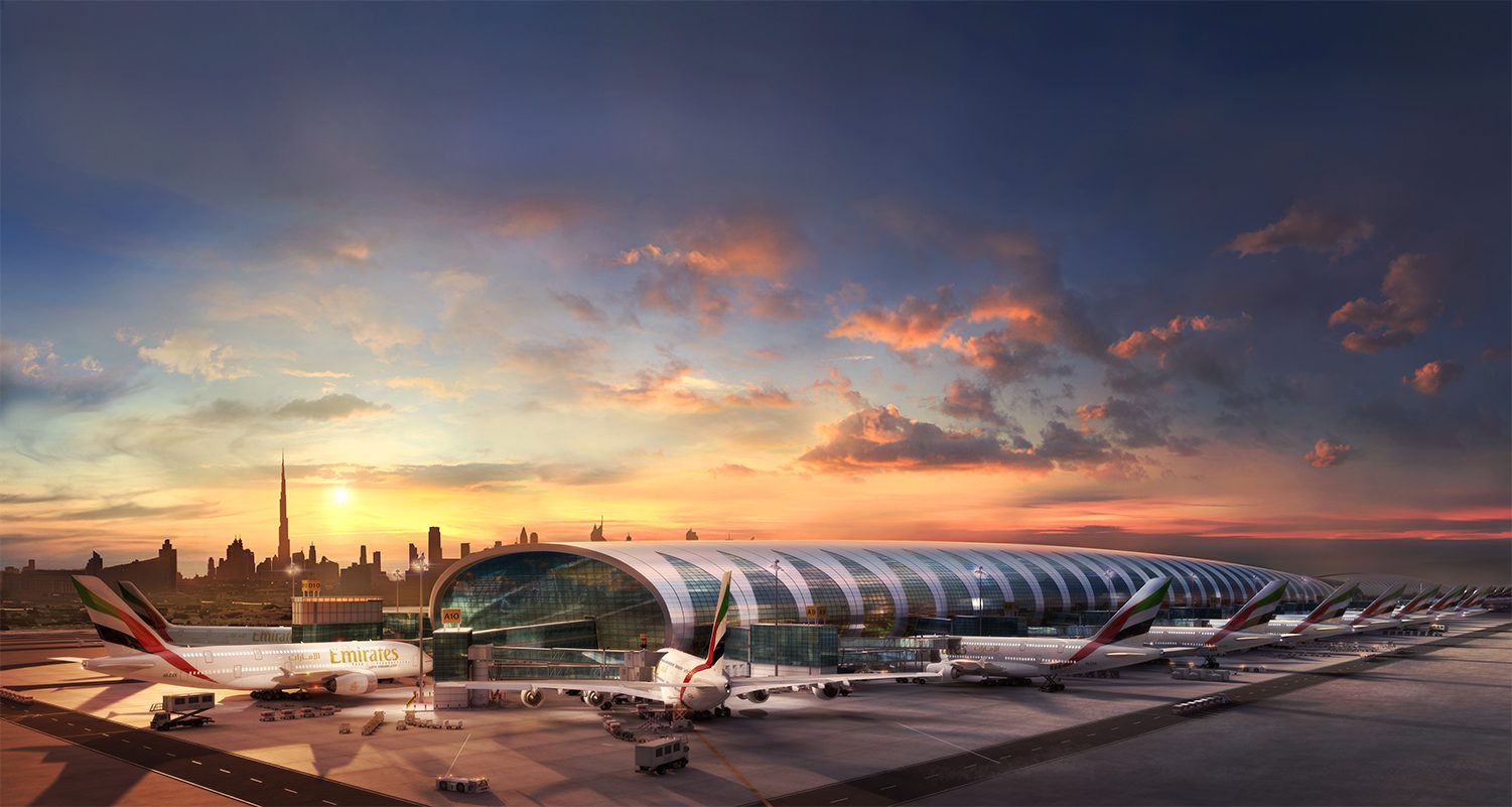 Emirates Airlines A380 Terminal — 3D Visualisation